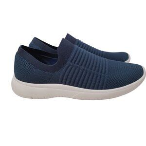 Blondo Sneakers Navy Blue Karen Waterproof Comfort Slip On Shoes Womens 10